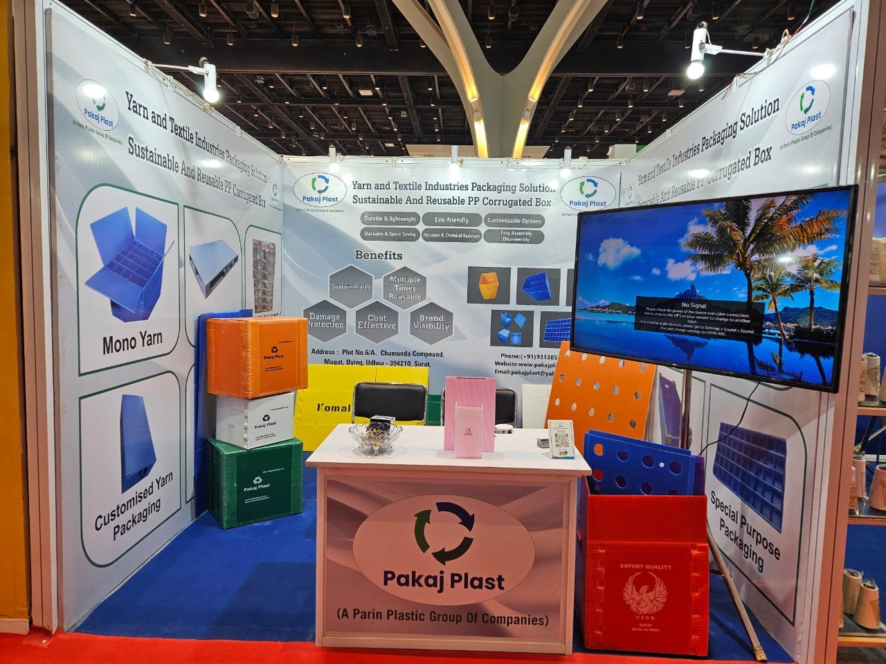 Fibers and Yarns Expo, Mumbai 3