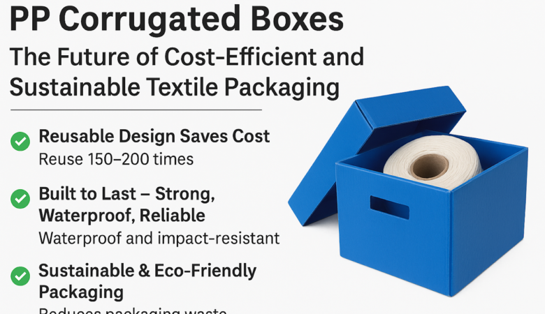 PP Corrugated Boxes: The Future of Cost-Efficient and Sustainable Textile Packaging 